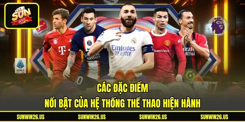 Các đặc điểm nổi bật của hệ thống thể thao hiện hành