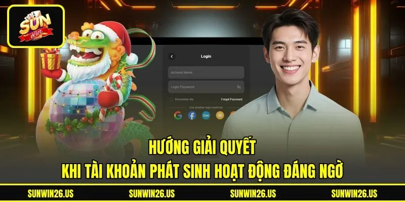 Hướng giải quyết khi tài khoản phát sinh hoạt động đáng ngờ