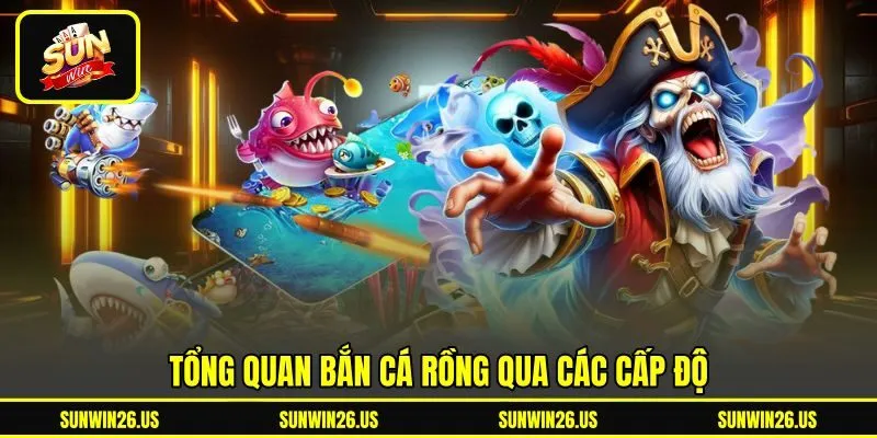 Tổng quan bắn cá rồng qua các cấp độ